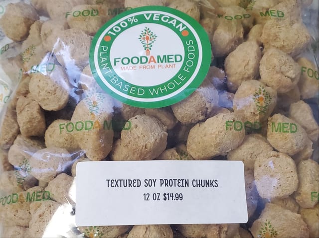 Textured Soy Protein Chunks 12oz.