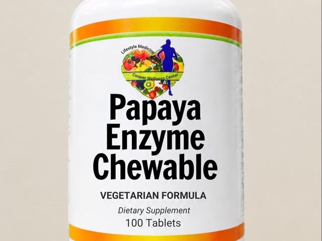 Papaya Enzyme Chewable 100 Tablets.