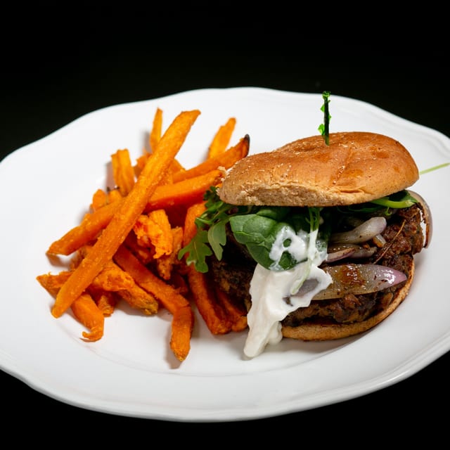 Walnut Oats Burger.
