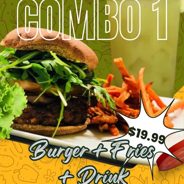 Combo 1  (Burger Combo).
