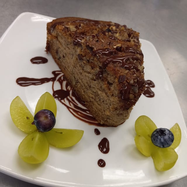 Banana Cake, Slice.
