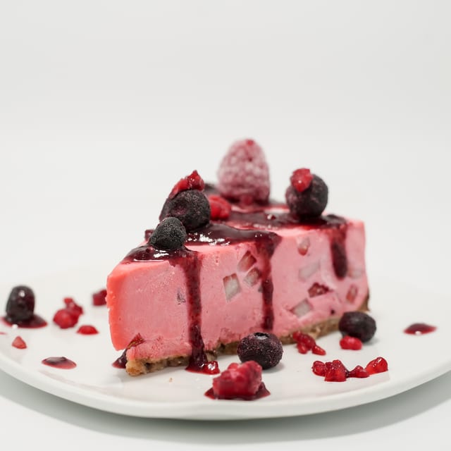 Strawberry Cheesecake Slices.