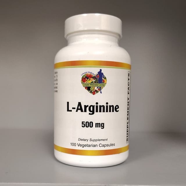 L-Arginine 500mg, 100 VCAP.