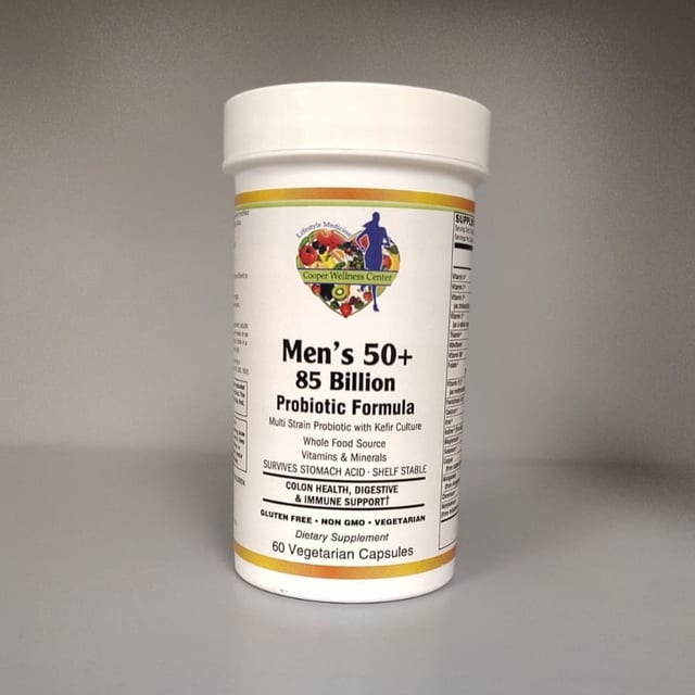 Mens 50+85 Billion Probiotic  Formula, 60 VCAP.