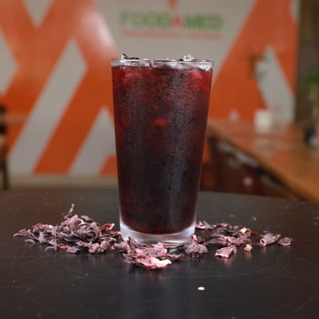 Hibiscus Iced Tea, 12oz.