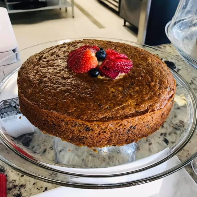 Carrot Apple Cherry Cake.