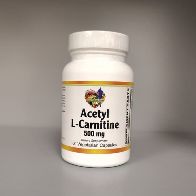 Acetyl L-Carnitine 500mg, 60 VCAP.