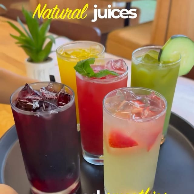 5 Raw Juices.