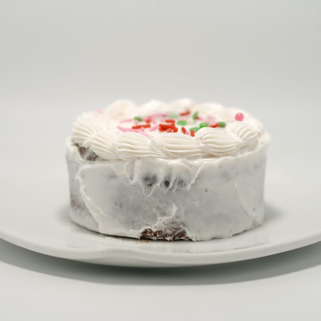 Vanilla Cake Slice.