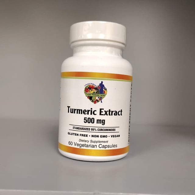 Turmeric Extract 500mg, 60 VCAP.