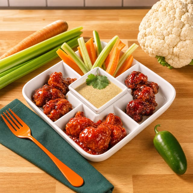 Cauliflower Wings.