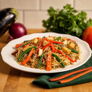 Pancit (Tofu & Veggies Stir Fry)