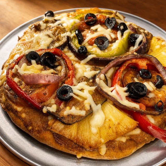 Hawaiian Pizza, Medium (12 in).