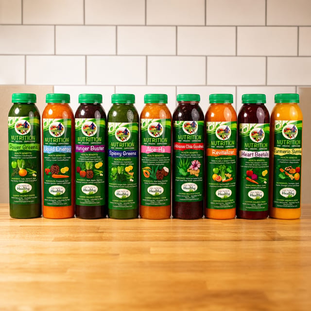 Power Greens Juice, Gallon.