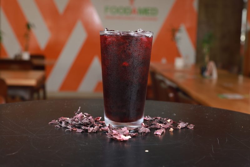 Hibiscus Ice Tea 12oz